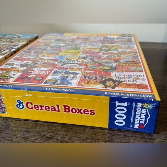 BUNDLE OF 1000PC PUZZLES- one unopened - Picture 2 of 6